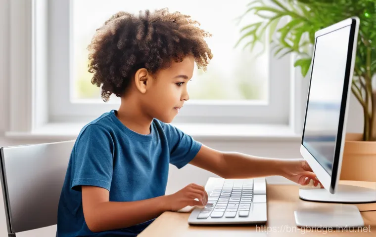 글로벌브릿지와 데이터 보안 - **Prompt:** A diverse family, including a father, mother, and two children (a boy and a girl, both w...